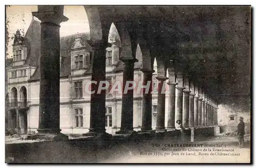 Chateaubriant - Colonnade du Chateau de la Renaissance - Cartes postales