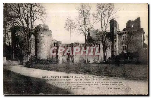 Chateaubriant - Le Chateau Fort - Ansichtskarte AK