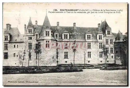 Chateaubriant - Chateau de la Renaissance - Cartes postales