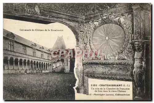 Chateaubriant - Colonnade du Chateau de la Renaissance - Cartes postales