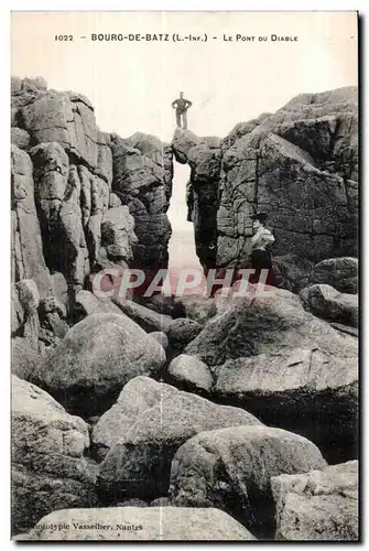 Cartes postales Bourg De Batz Le Pont Du Diable