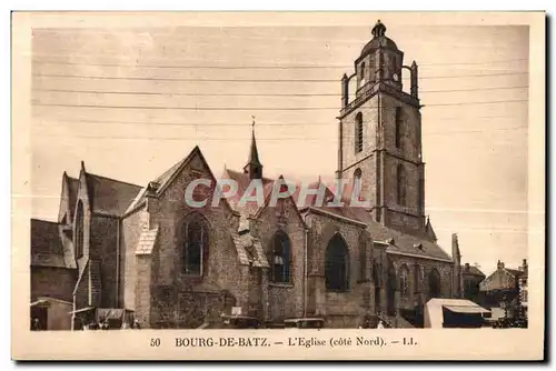 Cartes postales Bourg de Batz L Eglise