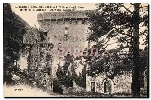 Clisson - Le Chateau - Entree de la Chapelle - Ansichtskarte AK