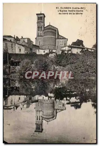 Clisson - L Eglise Notre Dame au bord de la Sevre - Ansichtskarte AK