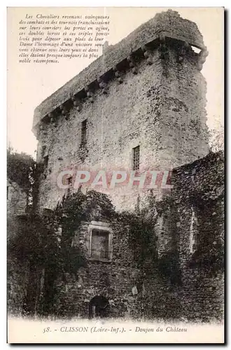 Clisson - Donjon du Chateau - Cartes postales