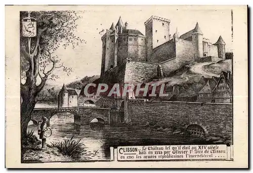 Clisson - Le Chateau - Cartes postales