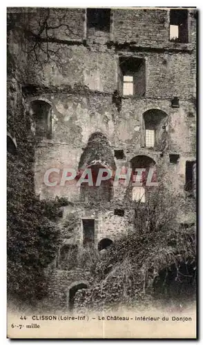 Clisson - Le Chateau - Donjon - Cartes postales