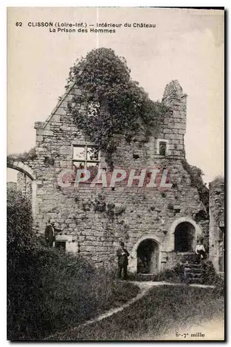 Clisson - Interieur du Chateau - La Prison des Hommes - Ansichtskarte AK