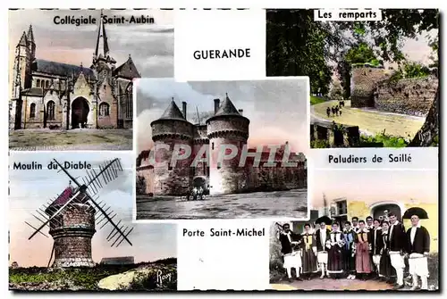 Cartes postales Guerande Porte Saint Michel