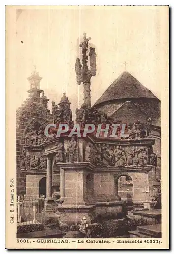 Cartes postales Guimiliau Le Calvaire Ensemble