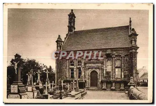 Cartes postales Guimiliau La chapelle Funeraire