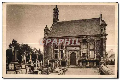 Ansichtskarte AK Guimiliau La Chapelle Funeraire