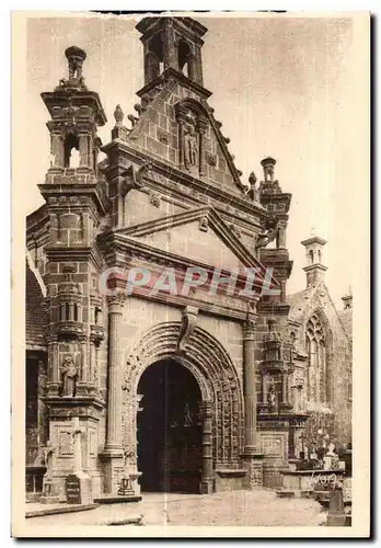 Ansichtskarte AK Guimiliau (Finistere) L Eglise Le Porche Meridional