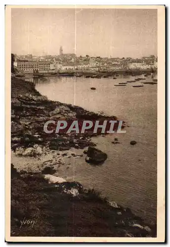 Ansichtskarte AK Bretagne Douarnenez (Finistere) Vue prise du coteau des Plomarc h