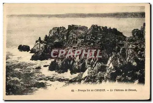 Cartes postales Presqu ile de Crozon la chateau de dinan