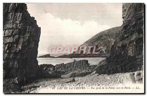 Ansichtskarte AK Cap De La Chevre Vue prise de la Pointe vers le Nord