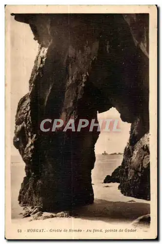 Cartes postales Morgat Grotte de Romeo Aujond pointe de Gador