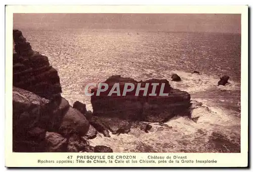 Ansichtskarte AK Presqu ile De Crozon Chateau de Dinant