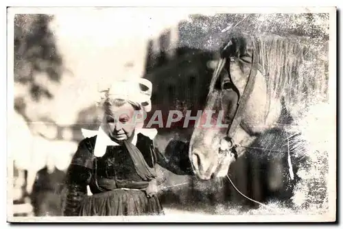 Moderne Karte Concarneau (Finistere) La Bretagne Paysanne Bretonne Folklore Costume