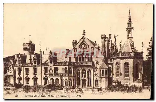 Cartes postales Chateau de Keriolet (Finister)