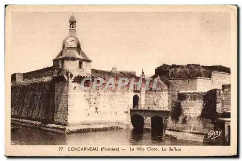 Cartes postales Concarneau (Finistere) Le Ville Close Le Beffroi