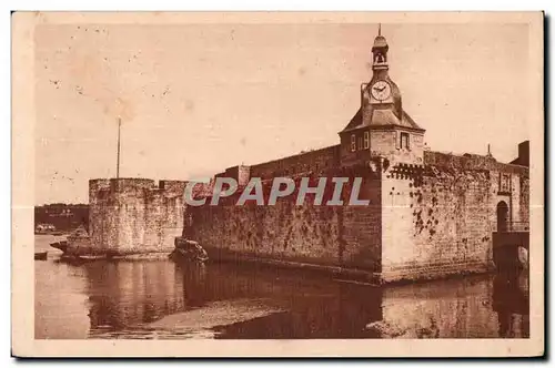 Ansichtskarte AK Concarneau La Ville Close Les Remparts