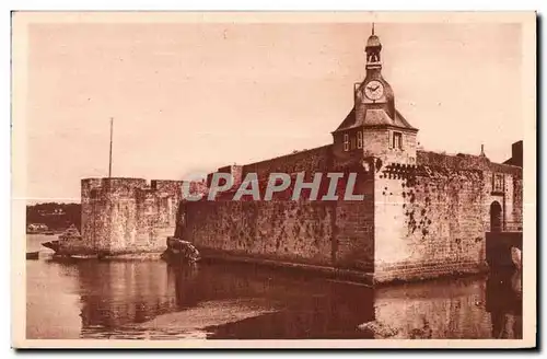 Ansichtskarte AK Concarneau La Ville Close Les Remparts