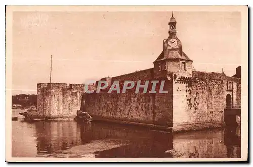 Ansichtskarte AK Concarneau La Ville Closr Les Remparts