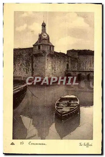 Cartes postales Concarneau Le beffroi