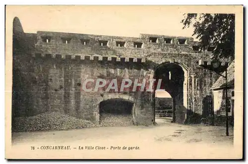 Cartes postales Concarneau La Ville Close Porte de garde