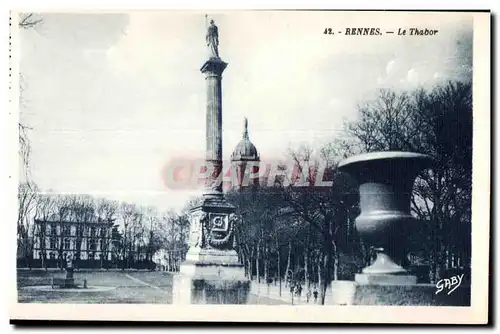 Cartes postales Rennes Le Thabor