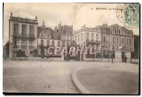 Cartes postales Rennes La Prefecture