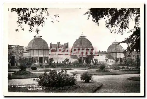 Cartes postales Rennes Le Thabor Les Serres