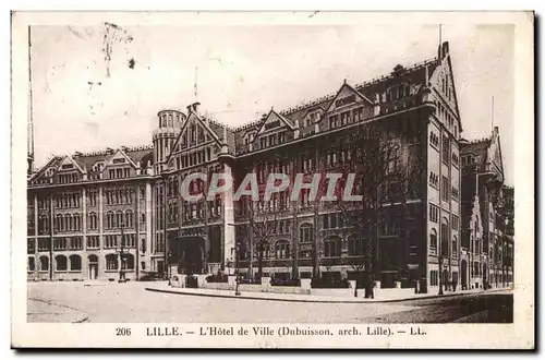 Cartes postales Lille L Hotel de Ville