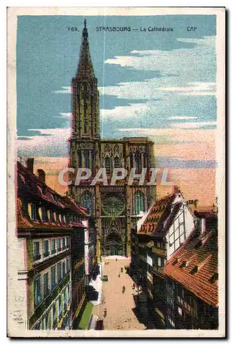 Cartes postales Strasbourg La Cathedrale