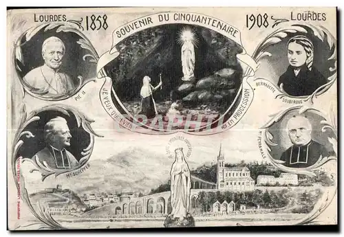 Cartes postales Souvernir Du cinquantenaire