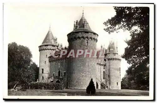 Cartes postales Chateau de Combourg La Tour situee a I angle NE appelee par Chateaubriand Tour du Maure plus ele