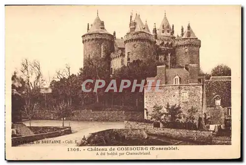 Cartes postales Chateau de Combourg (Ensemble)