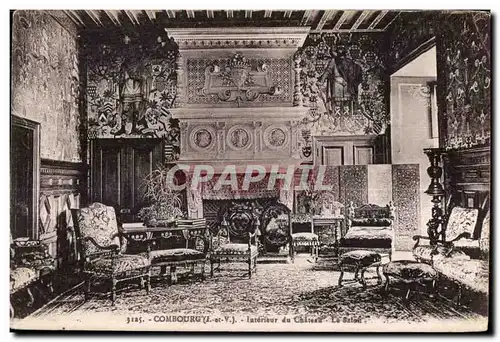 Cartes postales Combourg (I et V) Interieur du Chateau