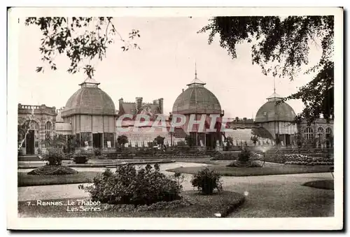 Cartes postales Rennes Le Thabor Les Serres