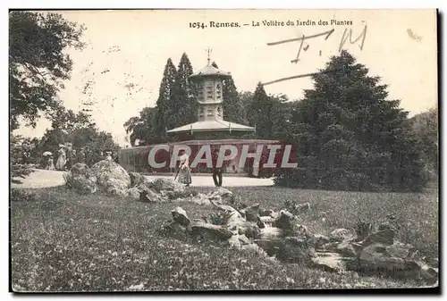 Cartes postales Rennes La Voliere du Jardin des Plantes Oiseaux