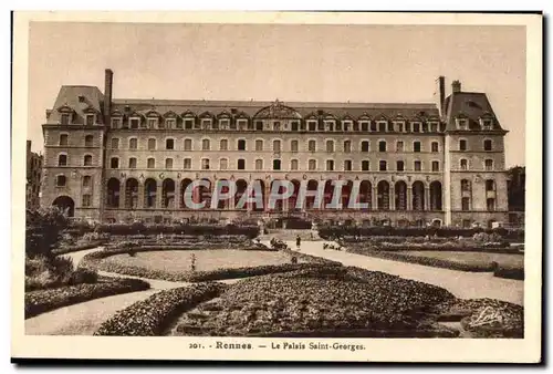 Cartes postales Rennes Le Palais Saint Georges