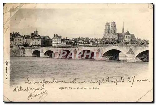 Ansichtskarte AK Orleans Pont sur la Loire