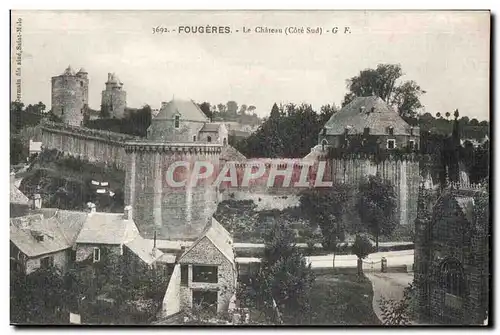 Cartes postales Fougeres Le Chateau