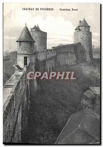 Ansichtskarte AK Fougeres De Chateau Courtine Nord