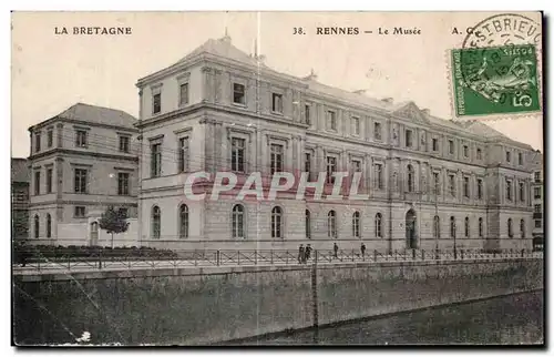 Cartes postales La Bretagne Rennes La Musee