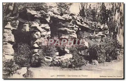 Cartes postales Rennes Les Grottes du Thabor