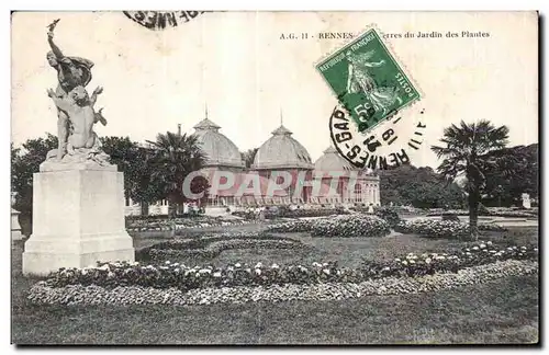 Cartes postales Rennes Serres du Jardin des Plantes