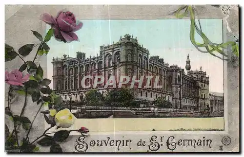 Cartes postales Souvenir de st Germain