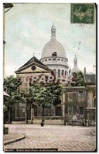 Cartes postales Paris Eglise Saint Pierre de Montmartre Sacre Coeur